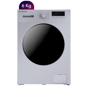 ماشین لباسشویی ایکس ویژن مدل TE62-AW/AS ظرفیت 6 کیلوگرم